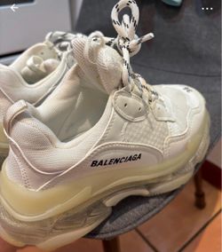 Balenciaga Triple S White Sneakers