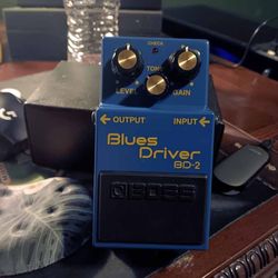 BOSS BD-2 Blues Driver Overdrive Effects Pedal 