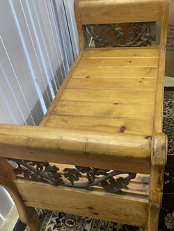 Solid Wood Bench