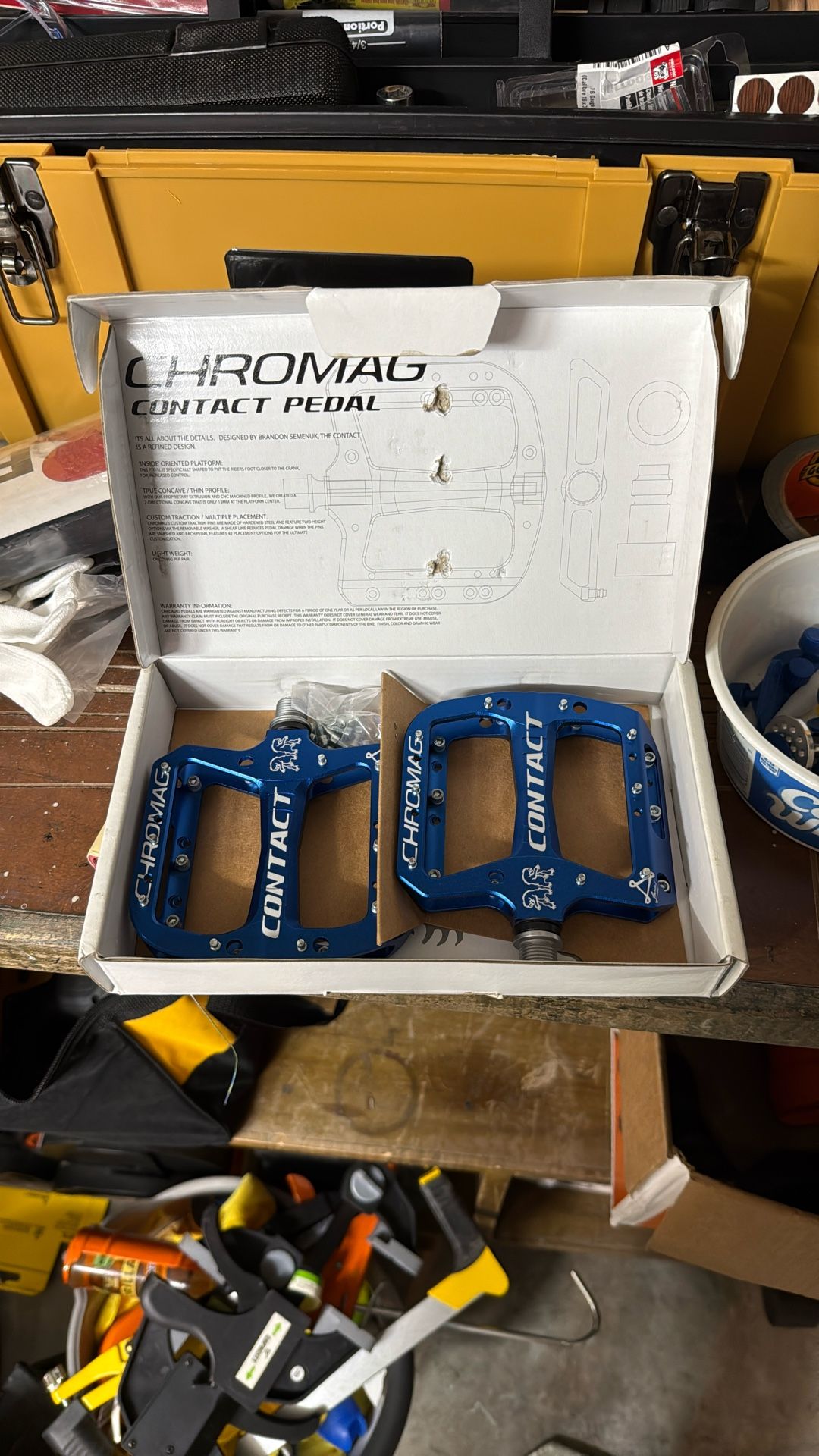Chromag Contact Pedals - New Unused