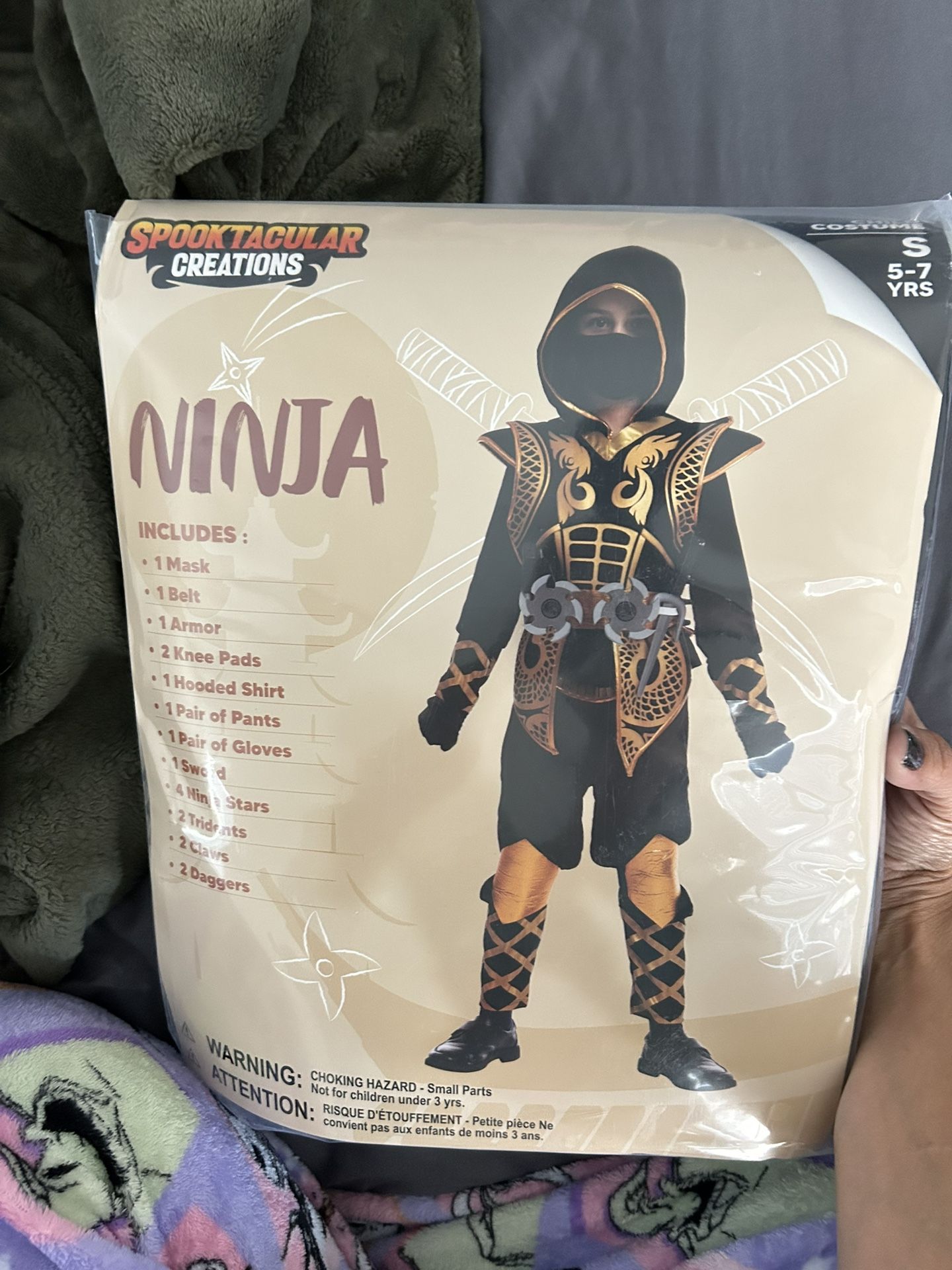 New Spooktacular ninja Costume