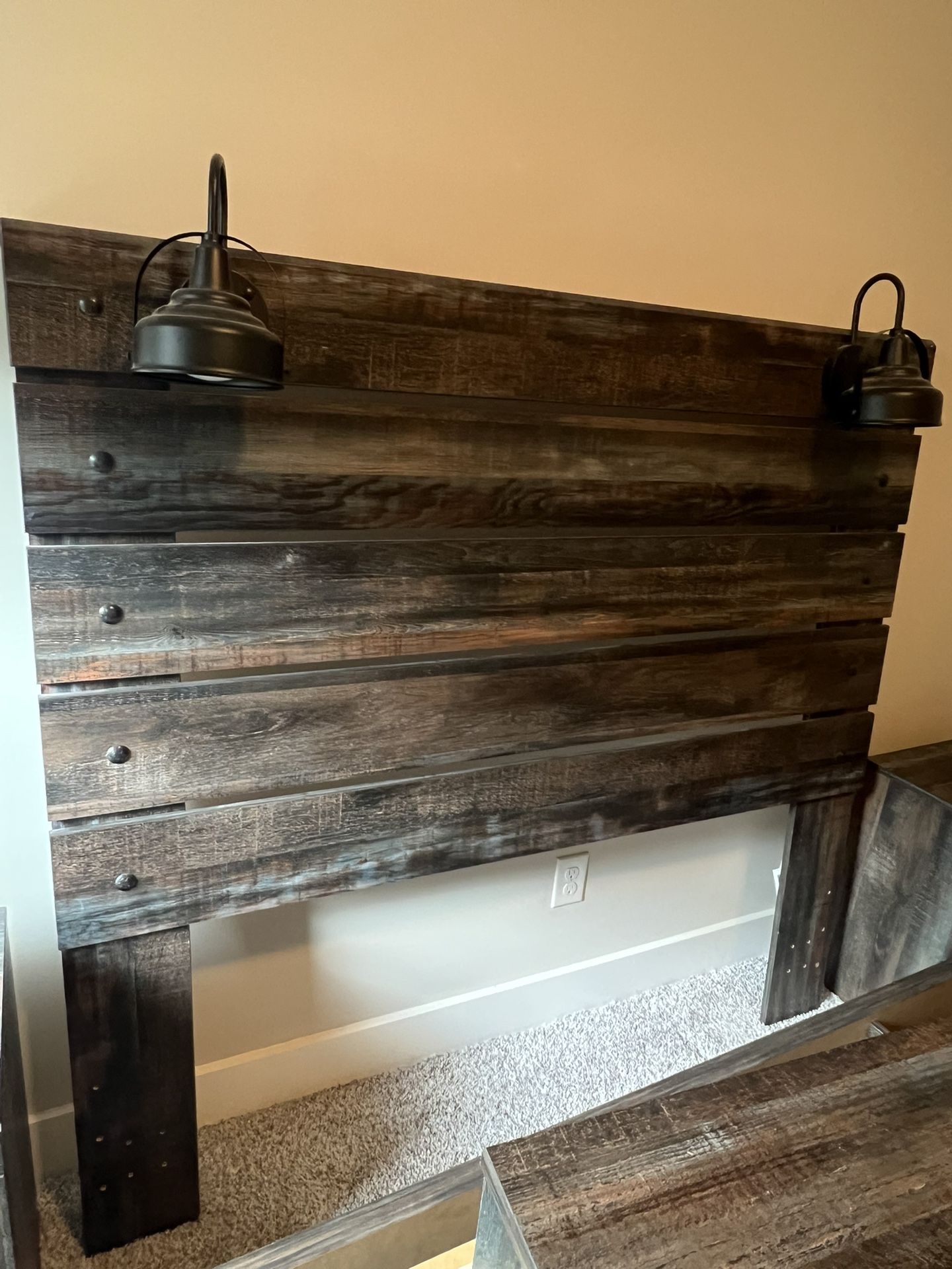 Queen bed frame