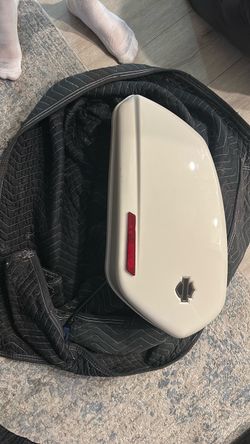 Stock low rider S/ST hard bags