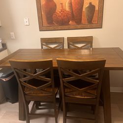 Dining Table 4chairs  5 Pieces Total