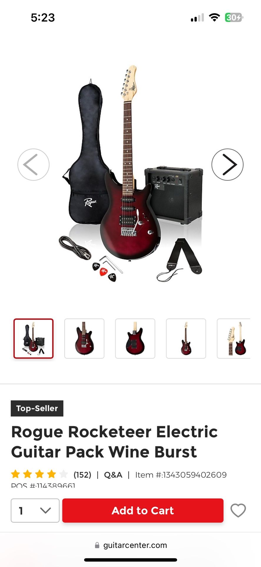 Electric Guitar And Accessories 