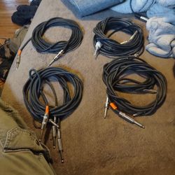 1/4" Cables 