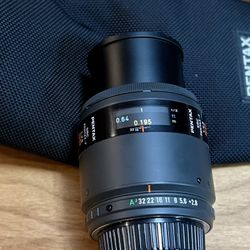 Keenly Sharp Pentax 50mm f/2.8 macro KAF lens