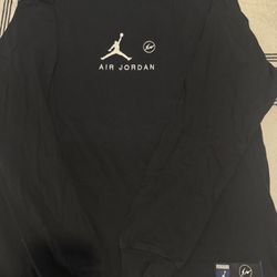 Jordan Fragment Long Sleeve T Shirt Size Small
