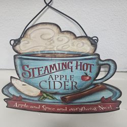 Hanging Tin  Sign