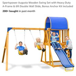 Wooden Swing Set
