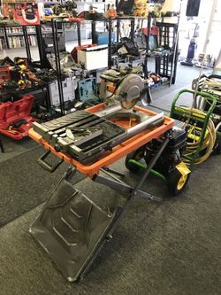 RIDGID R4040 8 in. Tile Saw with Stand for Sale in Commerce