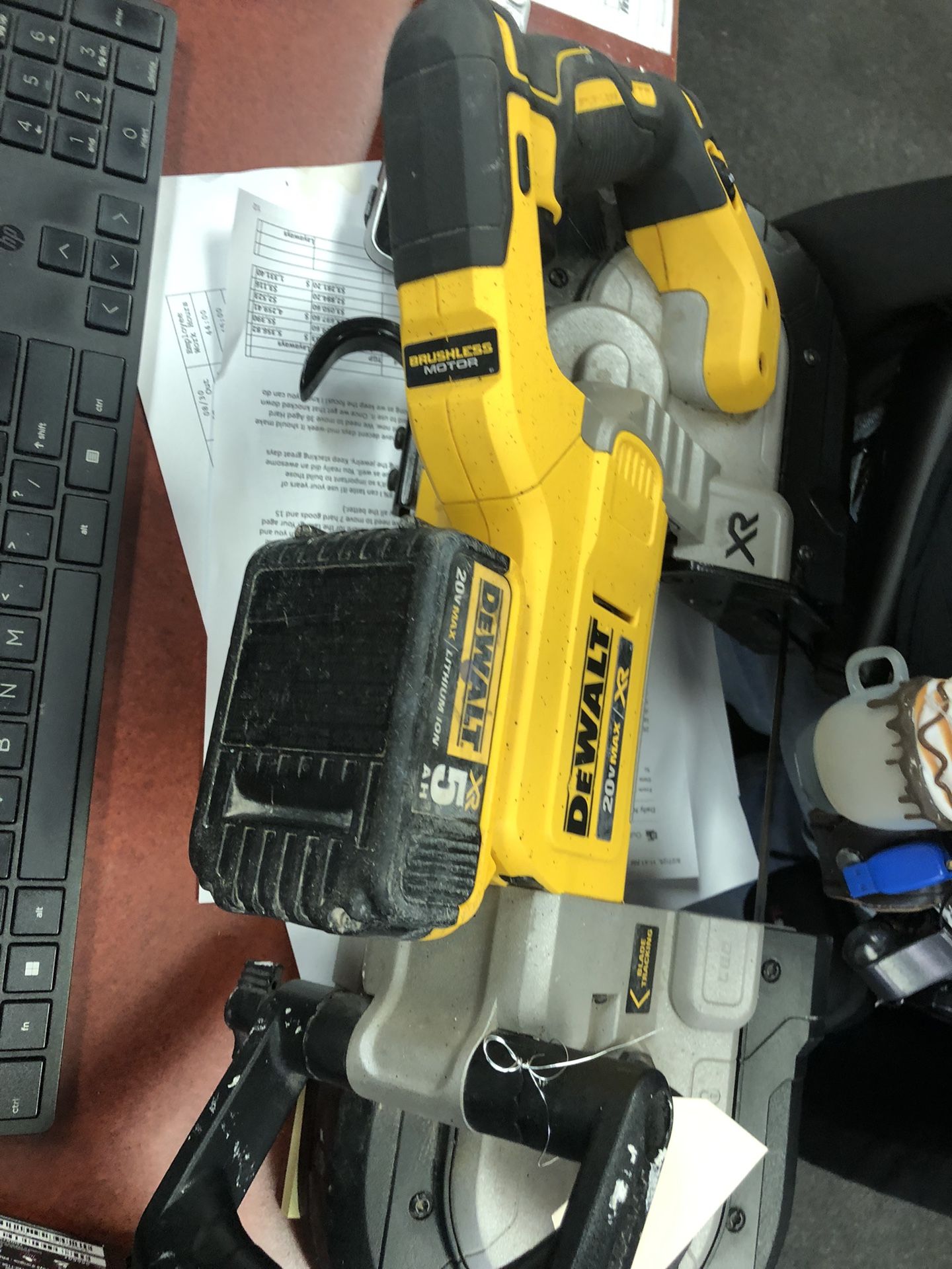DEWALT XR .20vBANDSAW