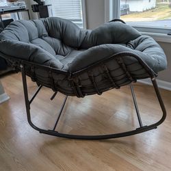 Rocking Papasan Chair Set Of 2