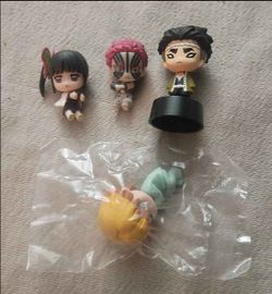 Demon Slayer Figure Lot of 4 Anime Official