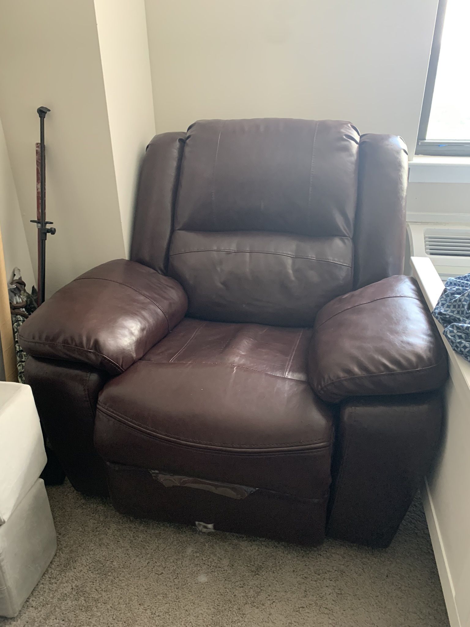 Leather Rocking Chair 