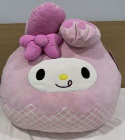 My Melody Ice Cream Plush Squishmallows stuff toy  20" Sanrio Large Jumbo