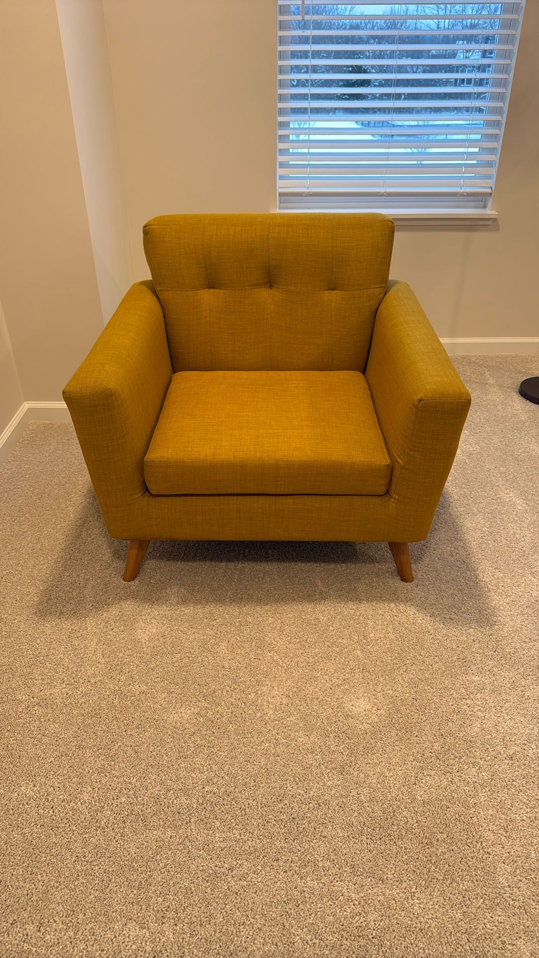 Oversized Mid-Century Modern Chair