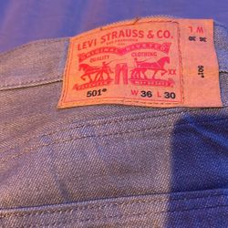 Levi’s jeans 501 36x30