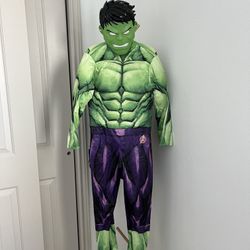 Marvel Incredible Hulk Kids Deluxe Costume