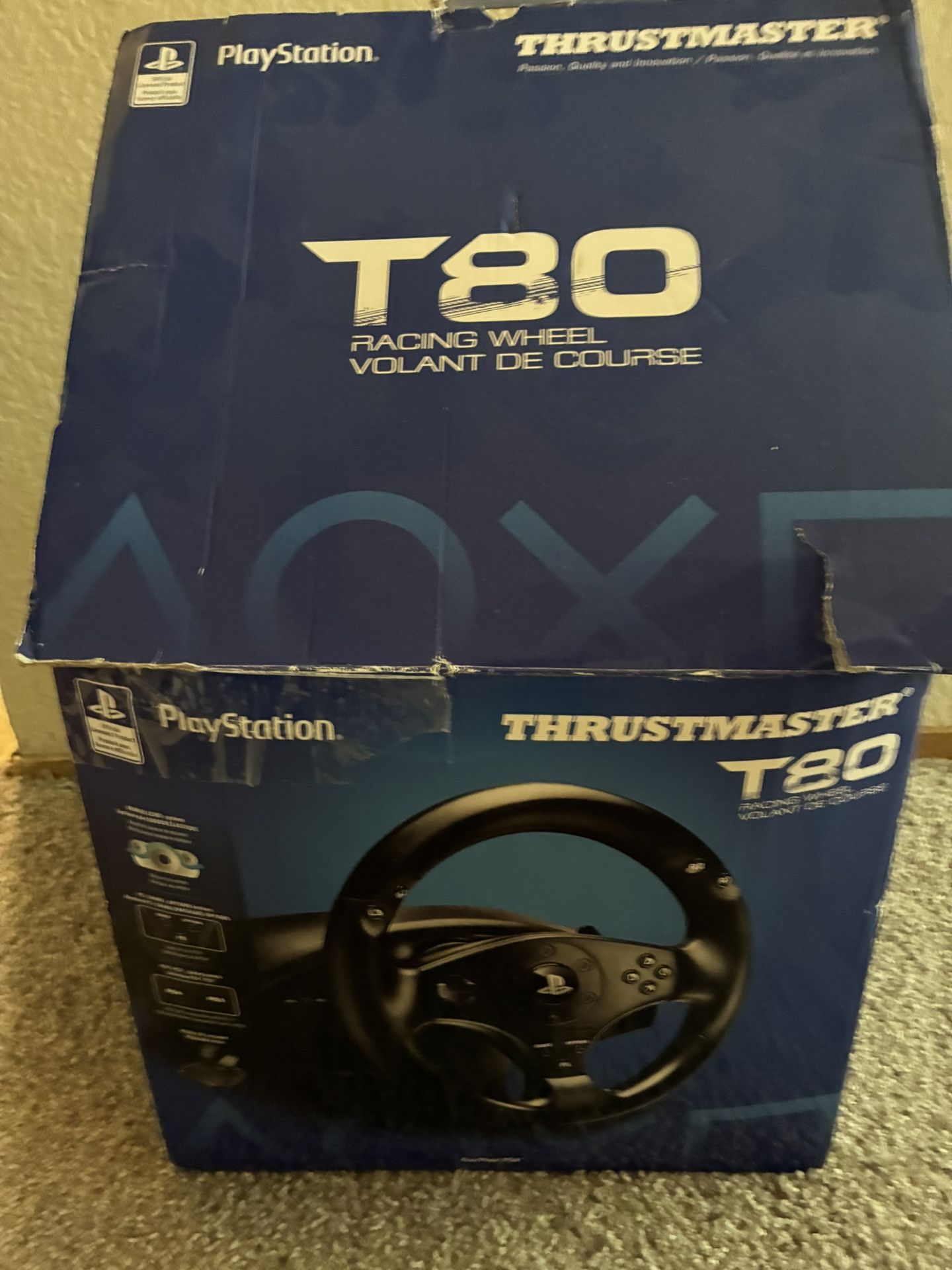 T80 Racing Wheel For Consoles Or PC