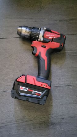 Milwaukee M18 Drill and XC 5.0 Battery