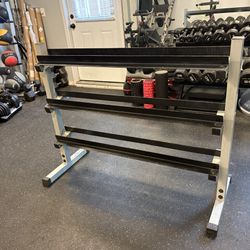 Heavy Duty 3 Tier Dumbbell Rack