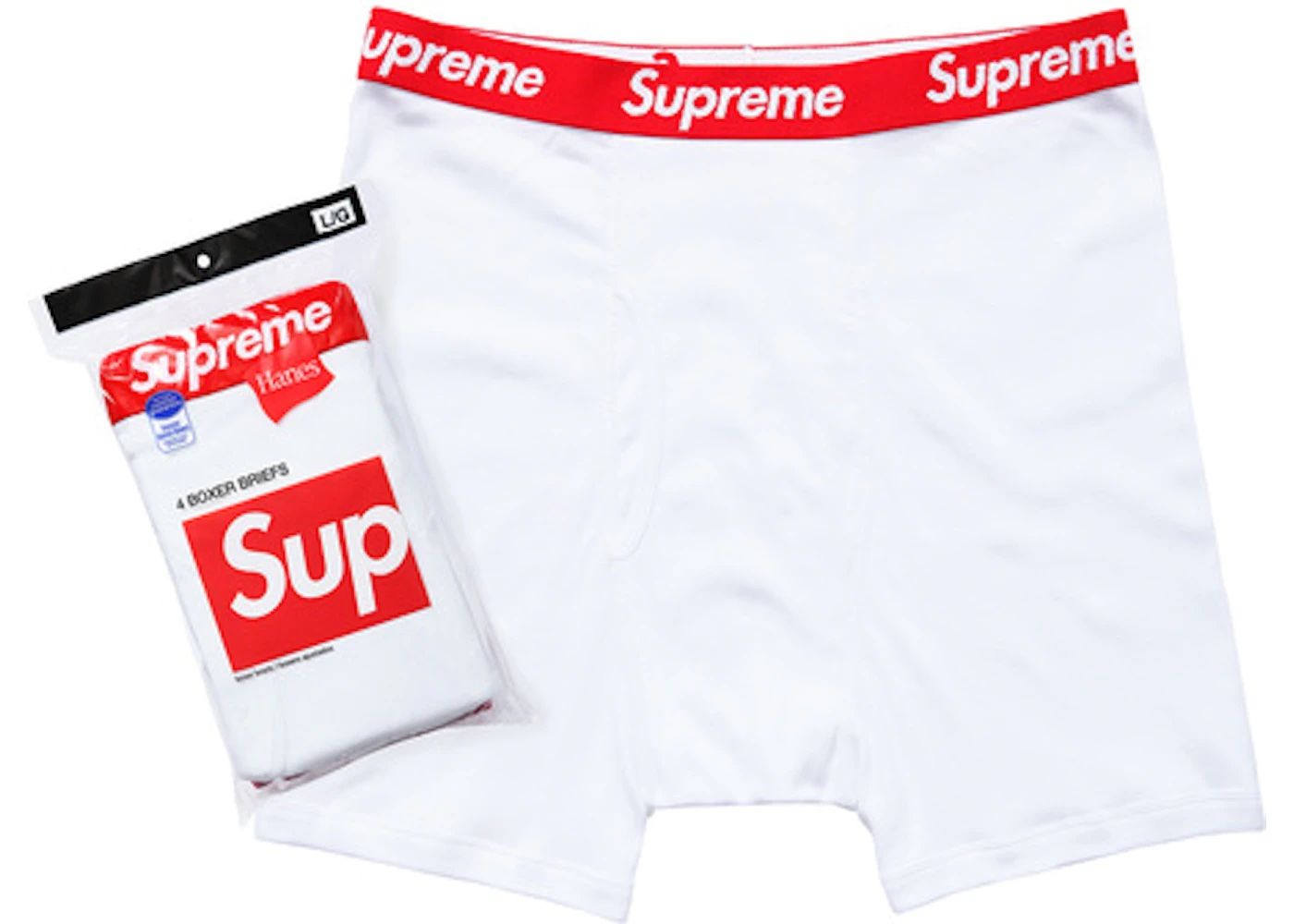 Supreme Hanes Boxer Brief (4 Pack)