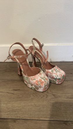 Asos Design Floral Heels Size 7