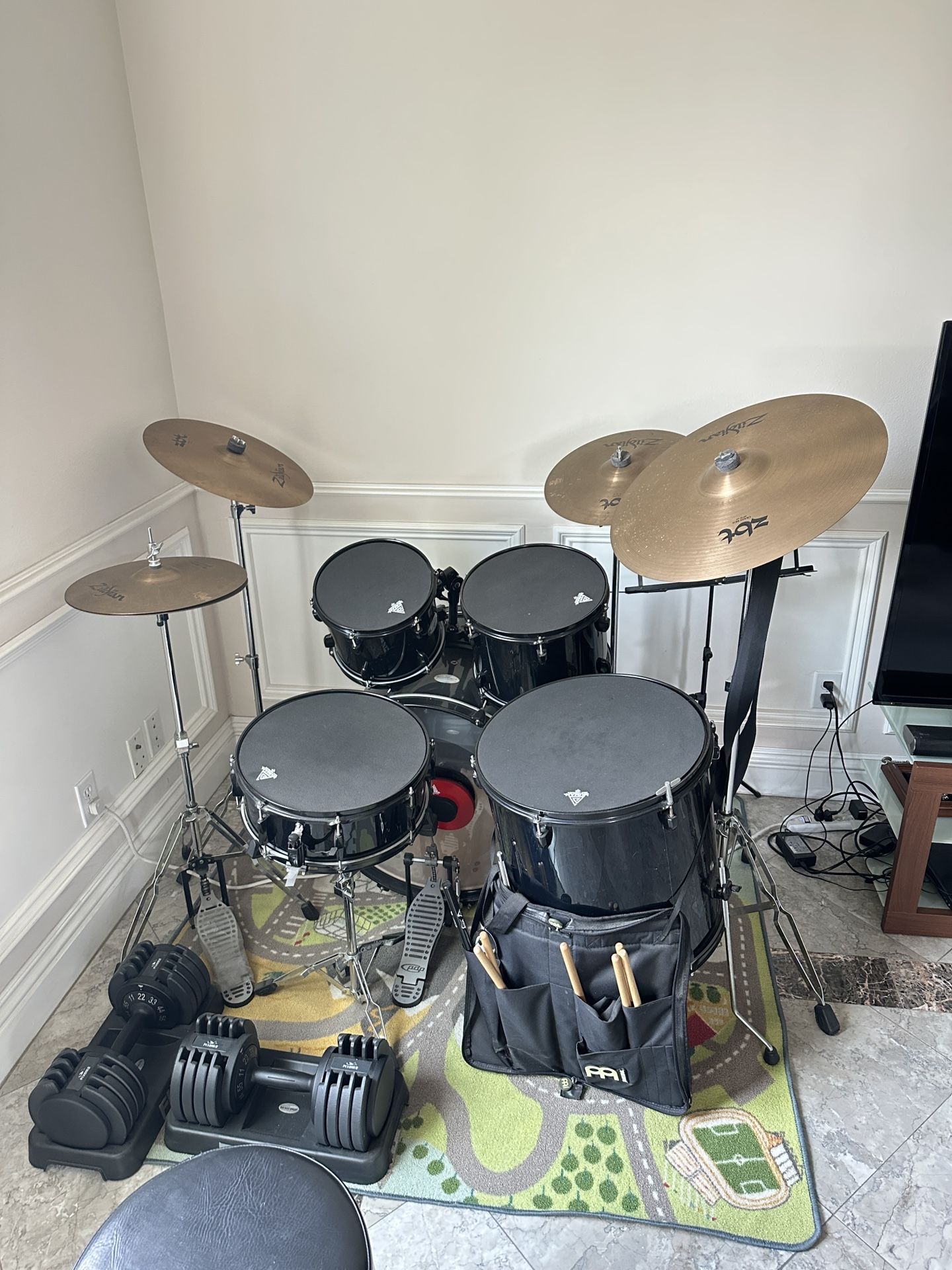 Pearl Drum whole set