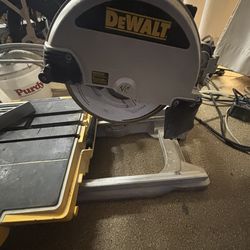 Dewalt Tile Saw