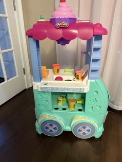 Play dough cart