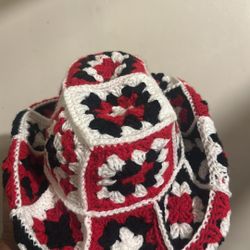 Granny Square Crochet Cowboy Hat
