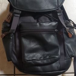 Coach Leather Backpack 