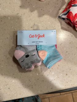 Cat & Jack Baby Low-Cut Socks 6 Pairs