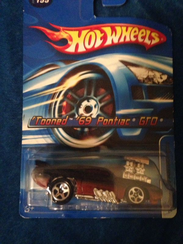 HOT WHEELS TOONED '69 PONTIAC GTO #155