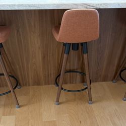 3 Swivel Bar Chairs (counter height) All For $180 OBO