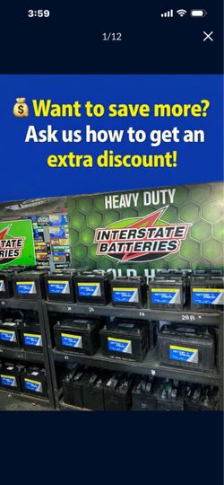 Car Batteries- NEVER USED- From $49