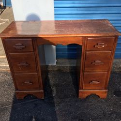 Vintage Desk 40x16x30t