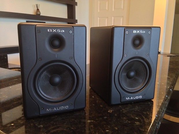 Bx5a Deluxe M audio speakers