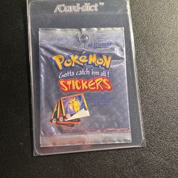 Pokemon - 1999 Collectible Stickers 
