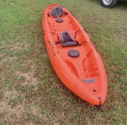2 Person Kayak And Paddles