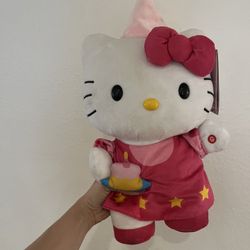 Hello Kitty Birthday Plush Defective 