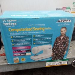 ** NEW BROTHER PC-420PRW COMPUTERIZED SEWING MACHINE ** $375 obo