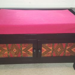 Decorative storage bench