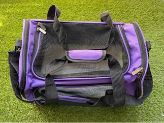 Purple Soft-Sided Pet Carrier for Cats & Small Dogs (Used Once)