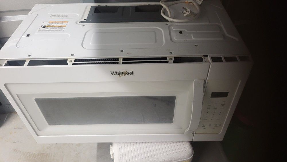Whirlpool Microwave Range With Air vent