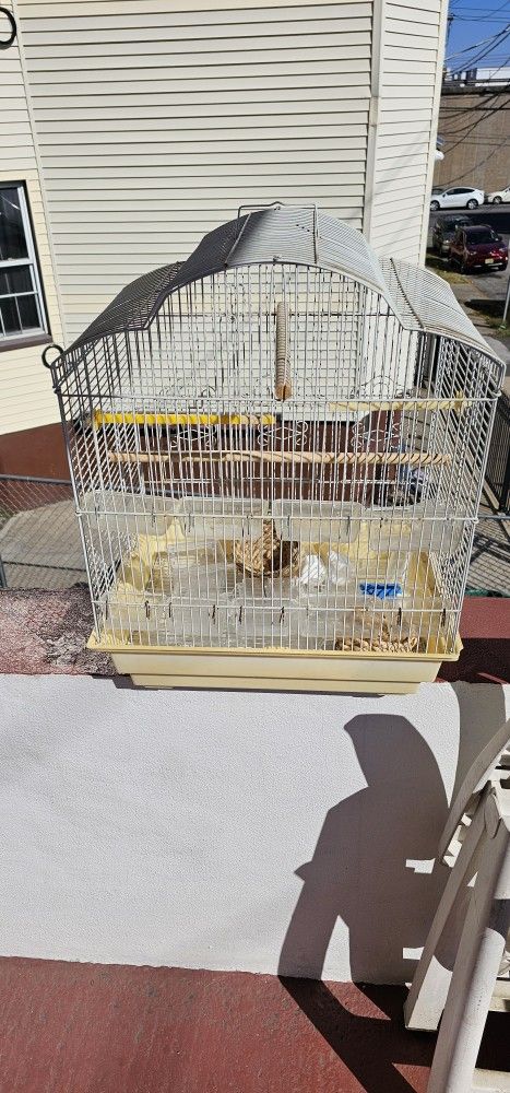 Bird Cage With Accessories