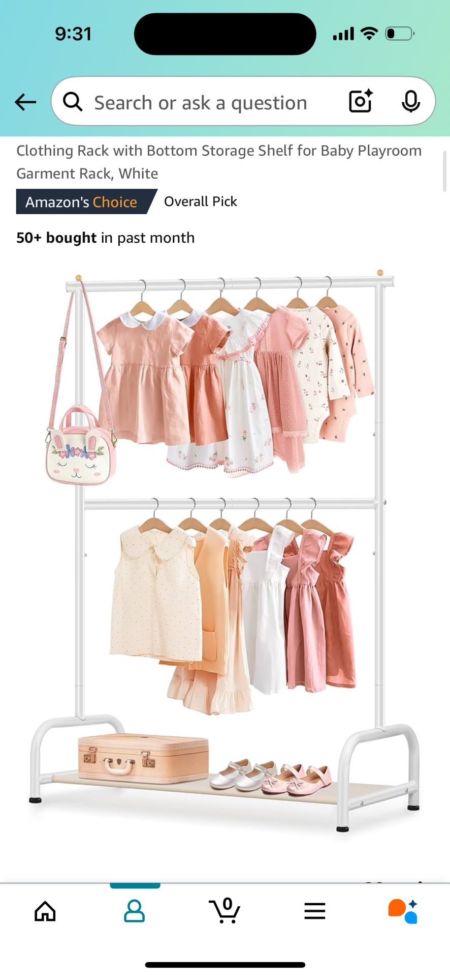 Kids Clothing Rack
