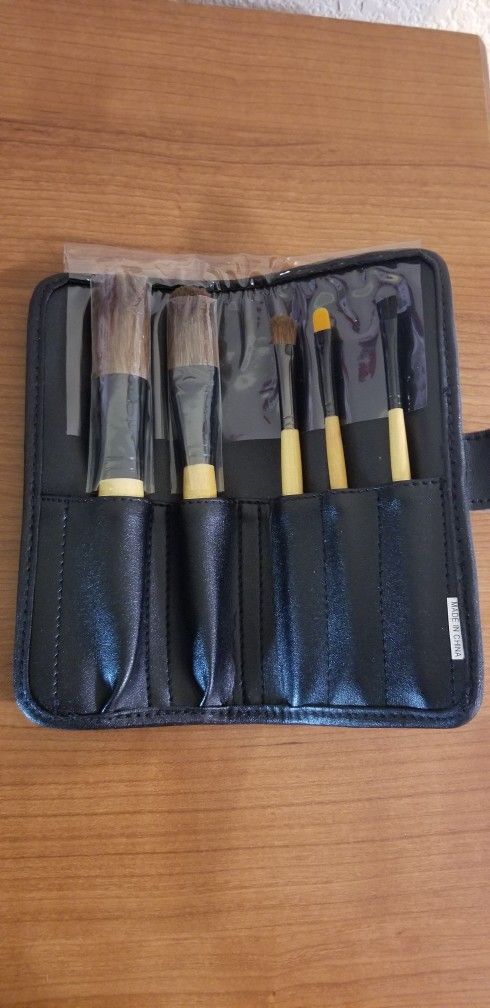 *BeautiControl* (5 Brushes) Make-up Brush Set and Carry Case! 