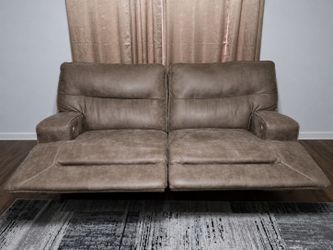 2-Seat Power Recliner Loveseat Sofa
